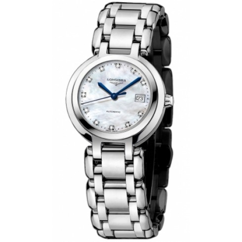 Longines PrimaLuna Automatic Mother Of Pearl Dial Stainless Steel Automatic Ladies Watch L8.111.4.87.6 watches