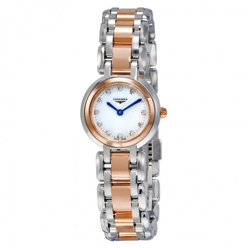 Longines Primaluna Mother Of Pearl Dial Two-tone Stainless Steel Ladies Watch L8.109.5.87.6 watches