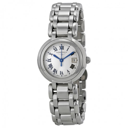 Longines PrimaLuna Silver Dial Stainless Steel Ladies Watch L81104716 watches