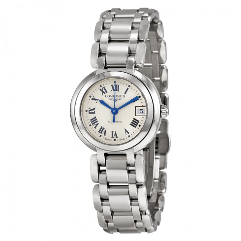Longines PrimaLuna Silver Dial Stainless Steel Ladies Watch L81114716 watches