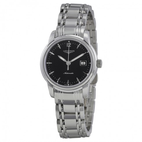 Longines Saint Imier Black Dial Stainless Steel Ladies Watch L25634526 watches