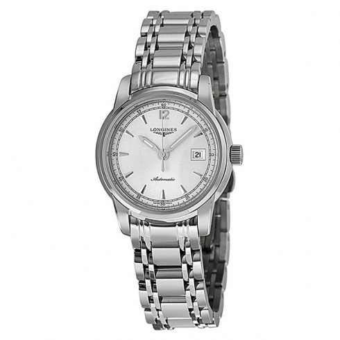 Longines Saint Imier Silver Dial Stainless Steel Ladies Watch L25634796 watches