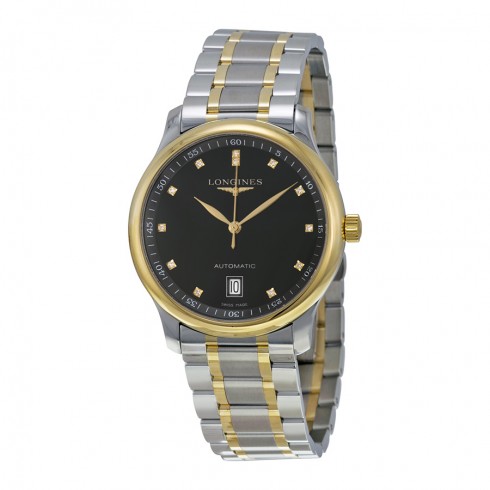 Replica Longines The Master Diamond Black Dial Men's Watch L2.628.5.57.7 Watch