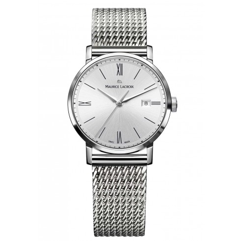 Maurice Lacroix Eliros Date Silver Dial Ladies Stainless Steel Watch EL1084-SS002-113 watches