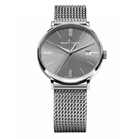 Maurice Lacroix Eliros Date Silver Dial Men's Stainless Steel Quartz Watch EL1087-SS002-810 watches