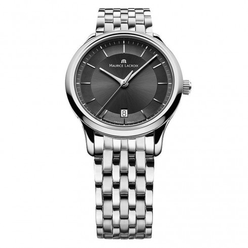 Maurice Lacroix Les Classiques Black Dial Men's Stainless Steel Quartz Watch LC1237-SS002-331 watches