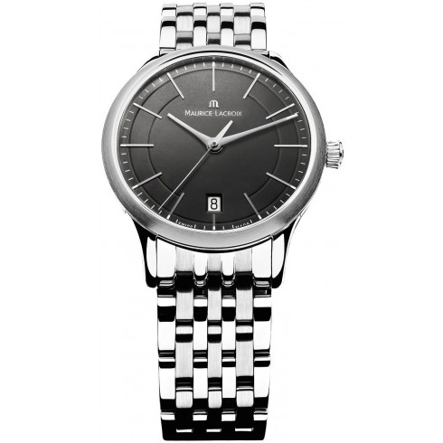 Maurice Lacroix Les Classiques Black Dial Stainless Steel Ladies Quartz Watch LC1117-SS002-330 watches
