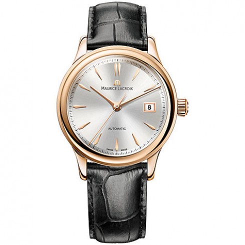 Maurice Lacroix Les Classiques Date Silver Dial Automatic Unisex Watch LC6037-PG101-131 watches