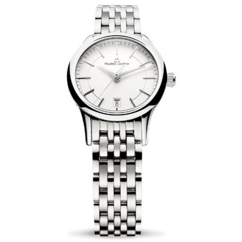 Maurice Lacroix Les Classiques Date Silver Dial Ladies Watch ML-LC1113-SS002-130 watches
