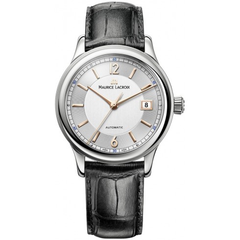 Maurice Lacroix Les Classiques Date Silver Dial Men's Watch LC6027-SS001-121 watches