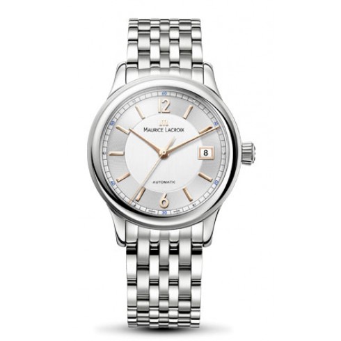 Maurice Lacroix Les Classiques Date Silver Dial Men's Watch LC6027-SS002-121 watches