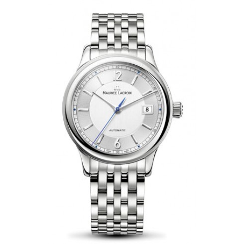 Maurice Lacroix Les Classiques Date Silver Dial Men's Watch ML-LC6027-SS002-120 watches