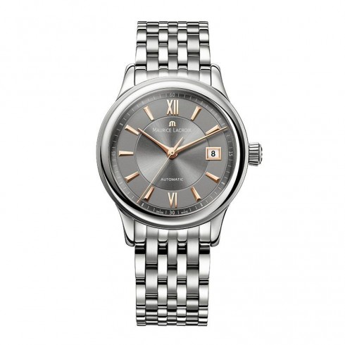 Maurice Lacroix Les Classiques Grey Dial Automatic Men's Stainless Steel Watch LC6027-SS002-310 watches