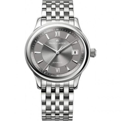 Maurice Lacroix Les Classiques Grey Dial Men's Automatic Stainless Steel Watch LC6027-SS002-311 watches