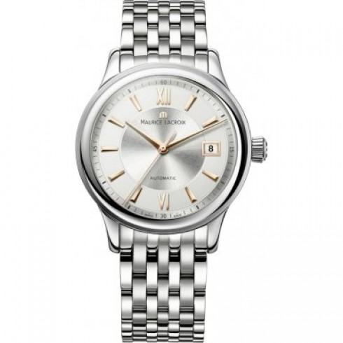 Maurice Lacroix Les Classiques Silver Dial Automatic Stainless Steel Watch LC6027-SS002-111 watches