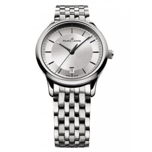 Maurice Lacroix Les Classiques Silver Dial Satinless Steel Men's Quartz Watch ML-LC1237-SS002-131 watches