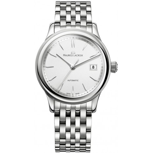 Maurice Lacroix Les Classiques Silver Dial Stainless Steel Unisex Watch LC6027-SS002-130 watches