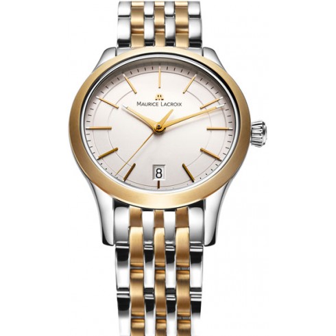 Maurice Lacroix Les Classiques Silver Dial Two Tone Men's Watch LC1117-PVY13-130 watches