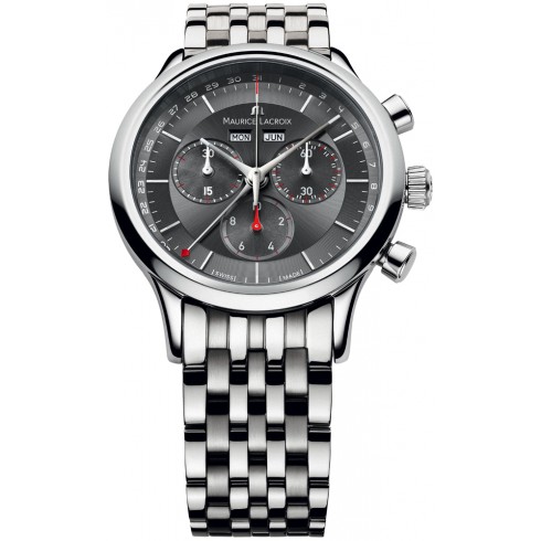 Maurice Lacroix Les Classiques Steel Chronograph Men's Watch LC1228-SS001-330 watches