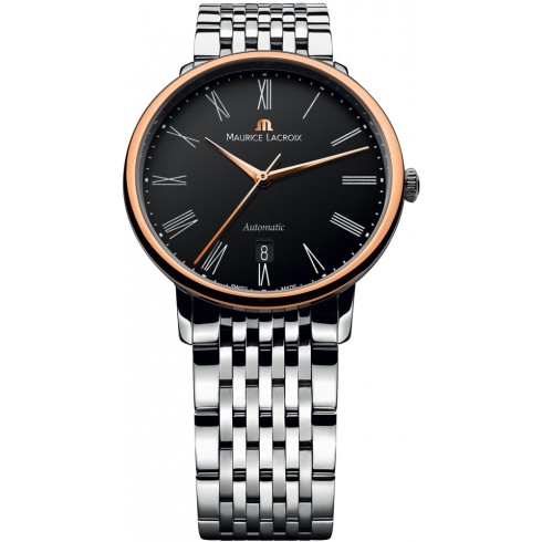 Maurice Lacroix Les Classiques Tradition Black Dial Men's Automatic Stainless Steel Watch LC6067-PS102-310 watches