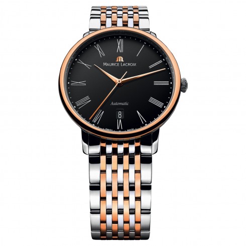 Maurice Lacroix Les Classiques Tradition Black Dial Men's Automatic Stainless Steel Watch LC6067-PS103-310 watches