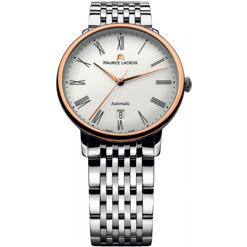 Maurice Lacroix Les Classiques Tradition Silver Dial Men's Stainless Steel Automatic Men's Watch LC6067-PS102-110 watches