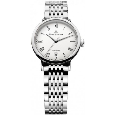 Maurice Lacroix Les Classiques Tradition White Dial Ladies Automatic Stainless Steel Watch LC6063-SS002-110 watches