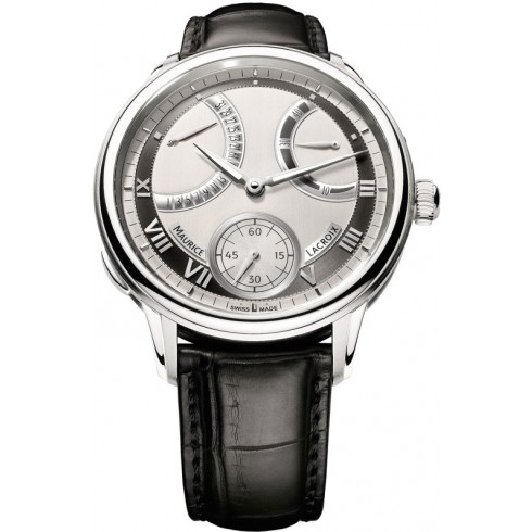 Maurice Lacroix Masterpiece Calendrier Retrograde Silver Dial Men's Watch MP7268-SS001-110 watches