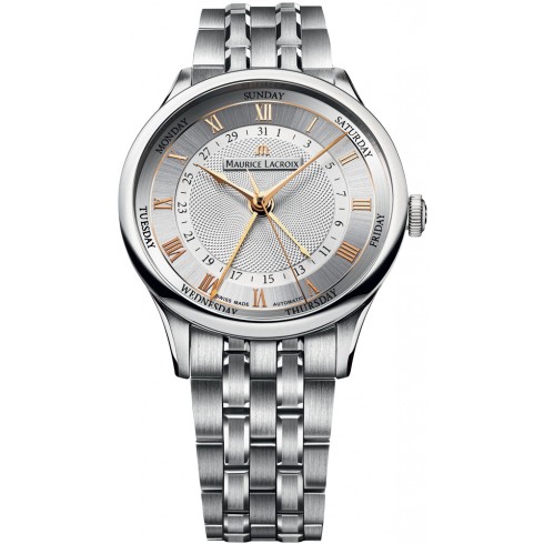 Maurice Lacroix Masterpiece Cinq Aiguilles Silver Dial Men's Watch MP6507-SS002-111 watches
