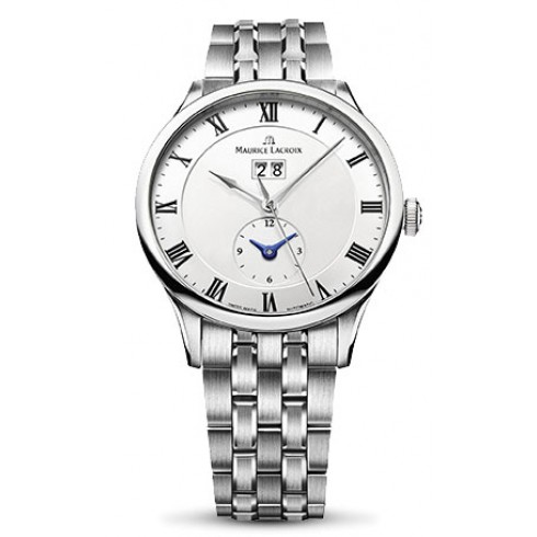 Maurice Lacroix Masterpiece Date GMT Opaline Dial Men's Watch MP6707-SS002-112 watches