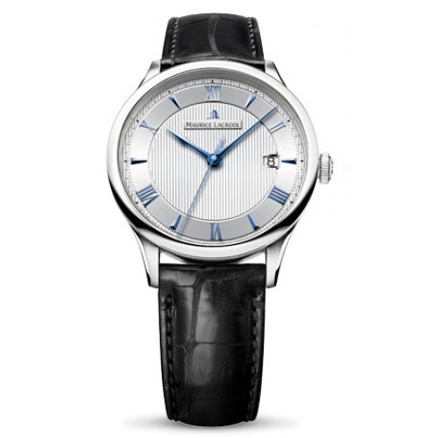 Maurice Lacroix Masterpiece Date Automatic Silver Dial Men's Watch MP6407-SS001-111 watches