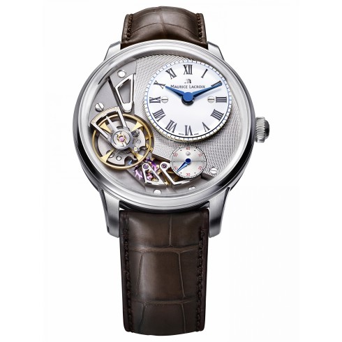 Maurice Lacroix Masterpiece Gravity White Dial Men's Watch MP6118-SS001-110 watches