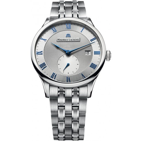 Maurice Lacroix Masterpiece Silver Dial Automatic Men's Stainless Steel Watch MP6907-SS002-110 watches