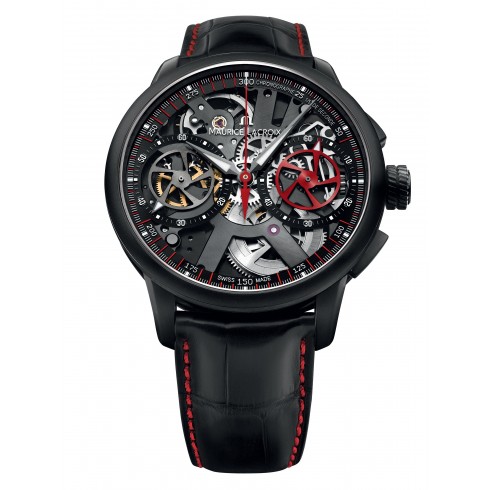 Maurice Lacroix Masterpiece Squelette Skeletal Dial Men's Watch MP7128-SS001300 watches