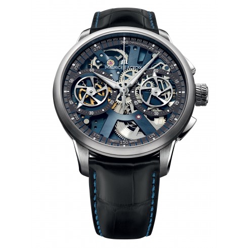Maurice Lacroix Masterpiece Squelette Skeletal Dial Men's Watch MP7128-SS001400 watches