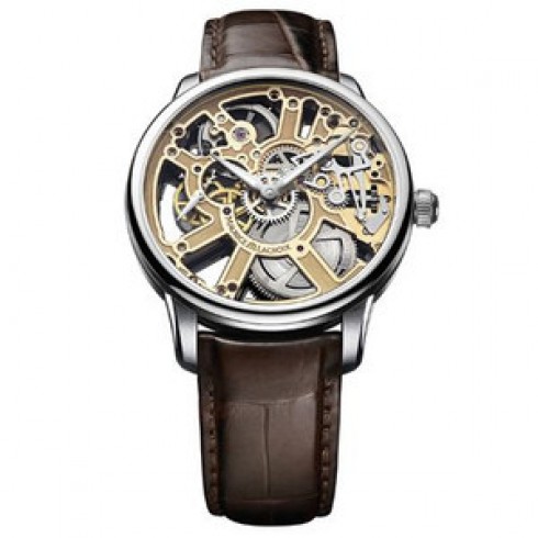 Maurice Lacroix Masterpiece Squelette Skeleton Dial Men's Watch MP7228-SS001-001 watches