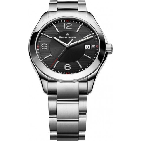 Maurice Lacroix Miros Date Black Dial Stainless Steel Men's Watch MI1018-SS002330 watches