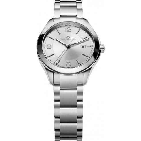 Maurice Lacroix Miros Date Silver Dial Stainless Steel Ladies Watch MI1014-SS002130 watches