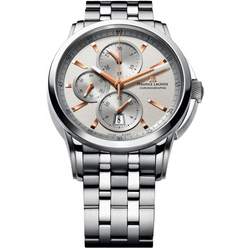 Maurice Lacroix Pontos Automatic Silver Dial Men's Watch PT6188-SS002-131 watches