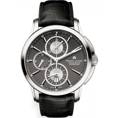 Maurice Lacroix Pontos Chronograph Slate Grey Dial Men's Watch PT6188-SS001-830 watches