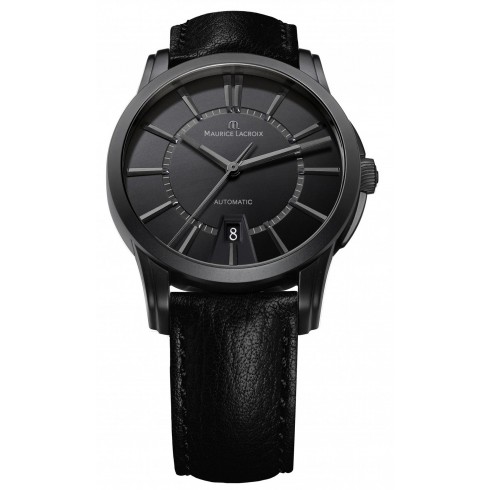 Maurice Lacroix Pontos Date Automatic Black Dial Men's Watch PT6148-PVB01-330 watches