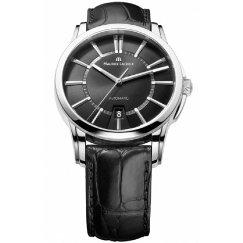 Maurice Lacroix Pontos Date Black Dial Automatic Men's Watch PT6148-SS001-330 watches
