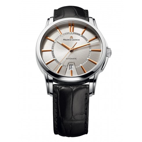 Maurice Lacroix Pontos Date Silver Dial Automatic Men's Watch PT6148-SS001-131 watches
