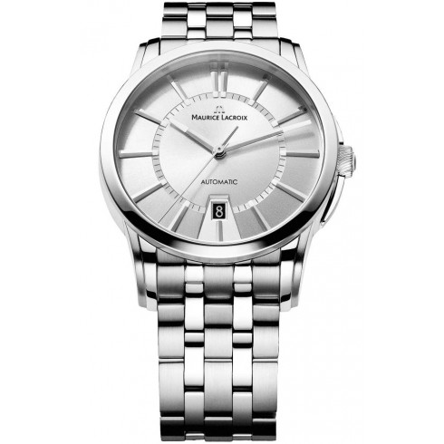 Maurice Lacroix Pontos Date Silver Dial Men's Automatic Stainless Steel Watch PT6148-SS002-130 watches