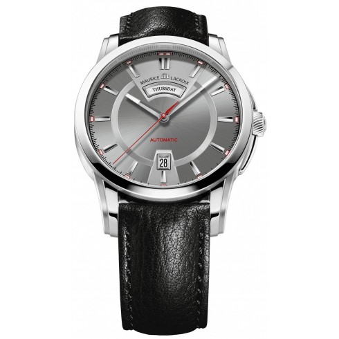 Maurice Lacroix Pontos Day Date Automatic Dial Men's Watch PT6158-SS001-231 watches
