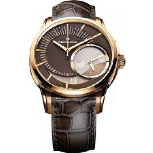 Maurice Lacroix Pontos Decentrique GMT Brown Dial Men's Watch PT6118-PG101-731 watches