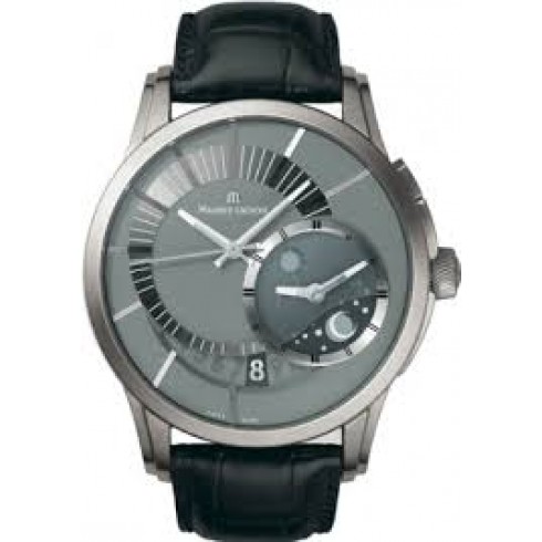 Maurice Lacroix Pontos Decentrique GMT Grey Dial Men's Watch PT6108-TT031-291 watches