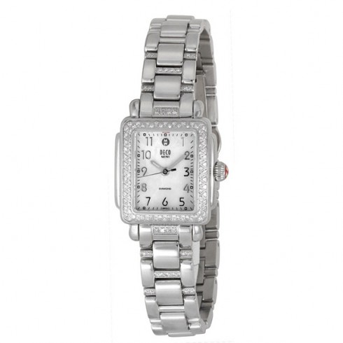 Michele Deco Mini Diamond Watch MWW06D000049 watches