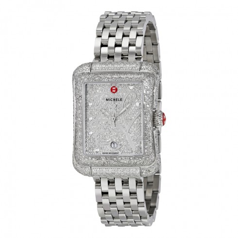 Michele Limited Edition Extreme Butterfly Ultimate Pave Diamond Ladies Watch MWW04B000022 watches