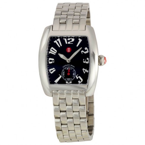 Michele Urban Mini Black Dial Watch MWW02A000404 watches